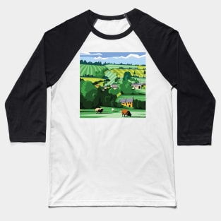 The Cotswold, England Baseball T-Shirt